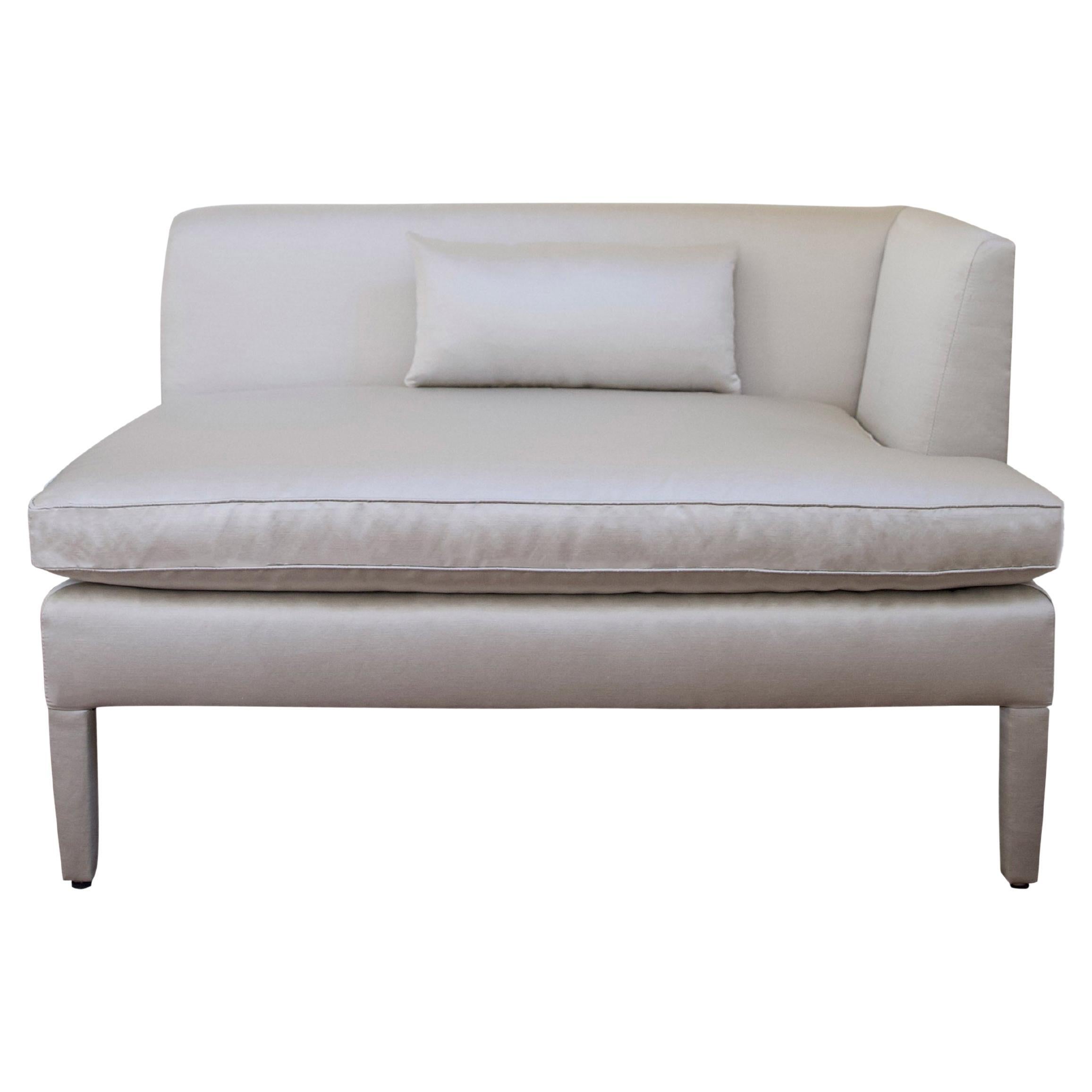 Fully Upholstered Settee Corner Reading Settee Lounge Seating For Sale