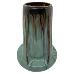 Fulper Buttress Vase in Green