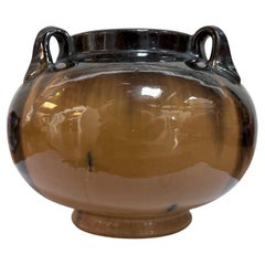 Fulper Vasekraft Three-Handled Art Pottery Vase Early 20th Century