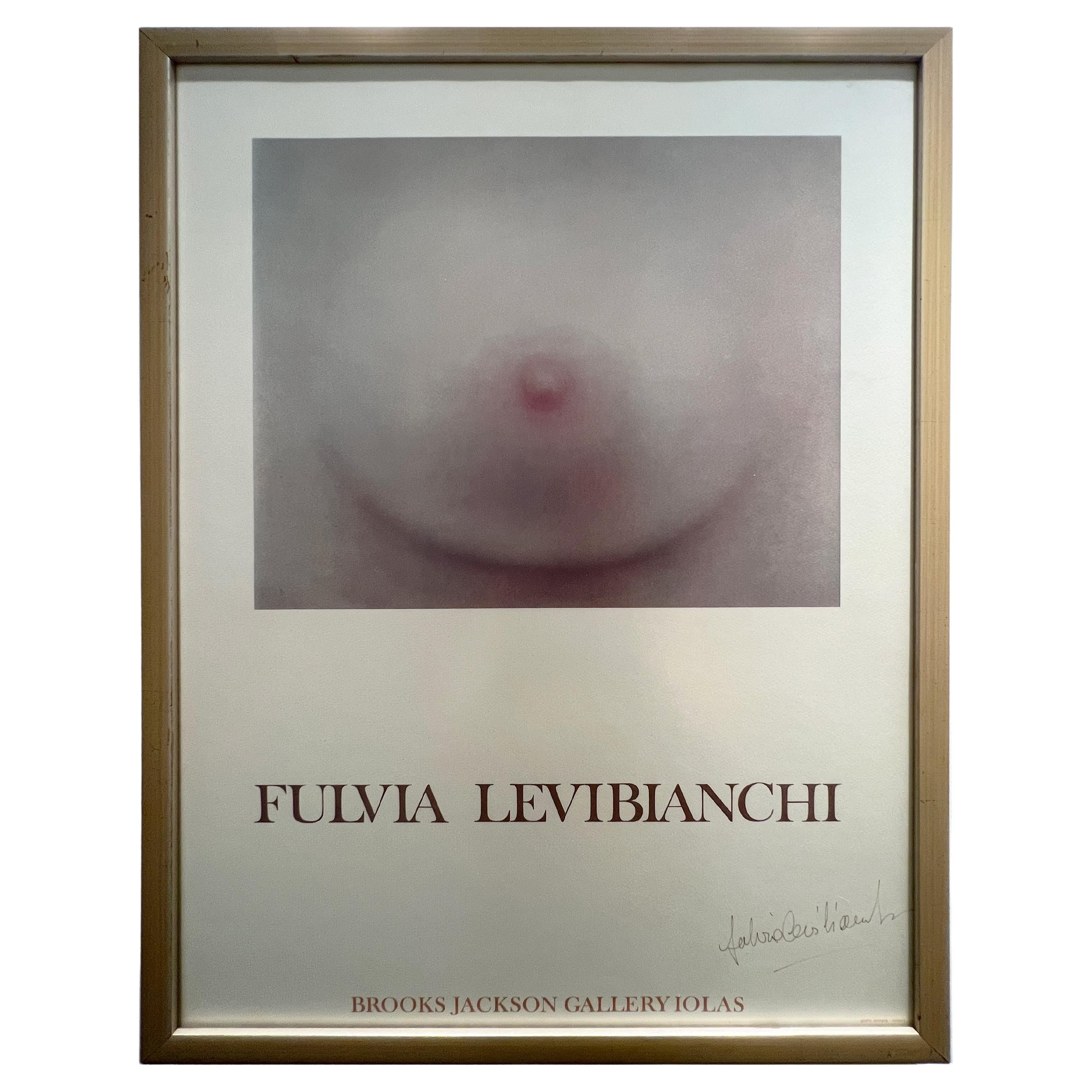 Affiche de Fulvia Levibianchi de la Galerie Alexandre Iolas