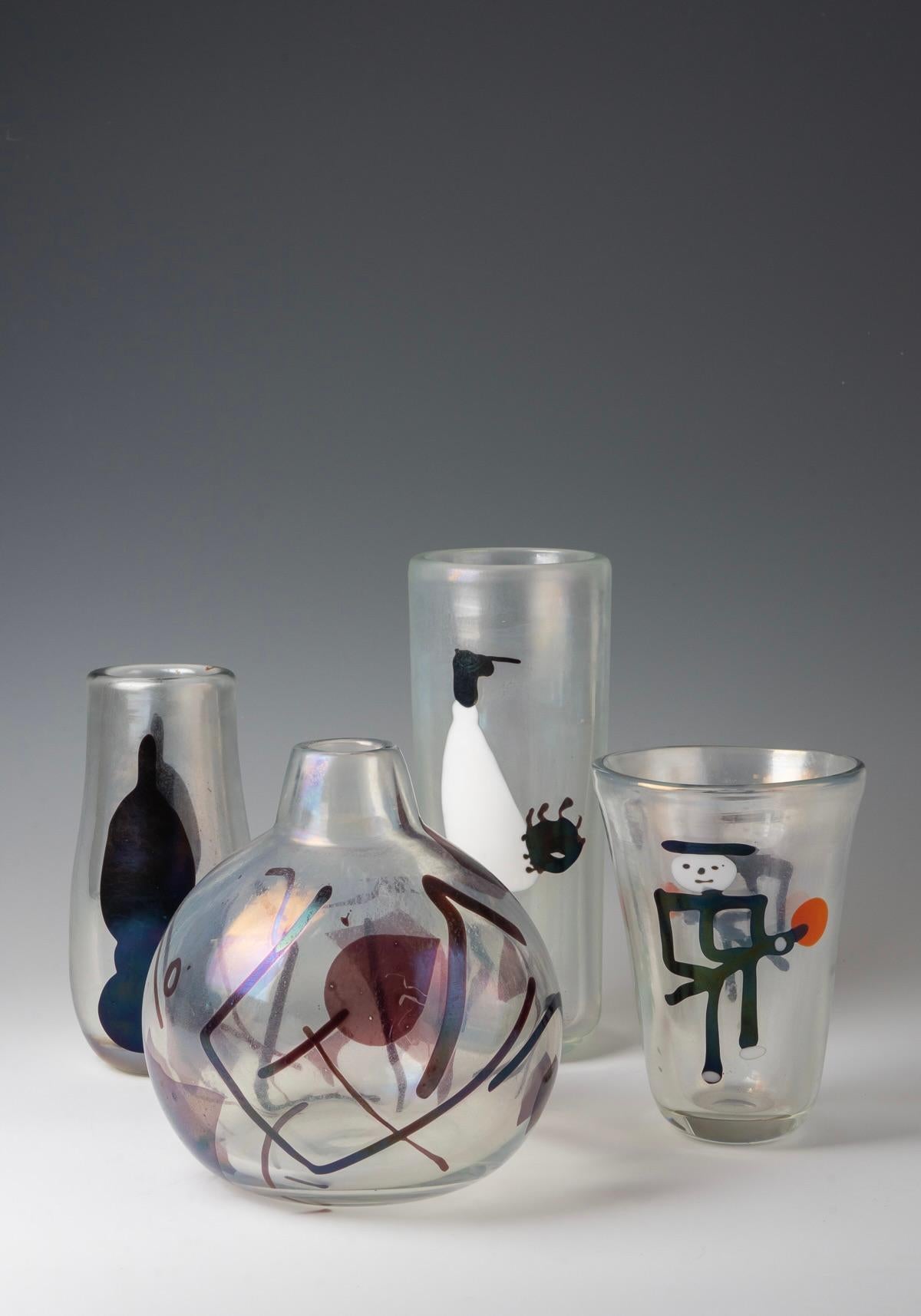 Fulvio Bianconi (1915-1996), vase from 'Con Macchie' series, ca. 1950 For Sale 1