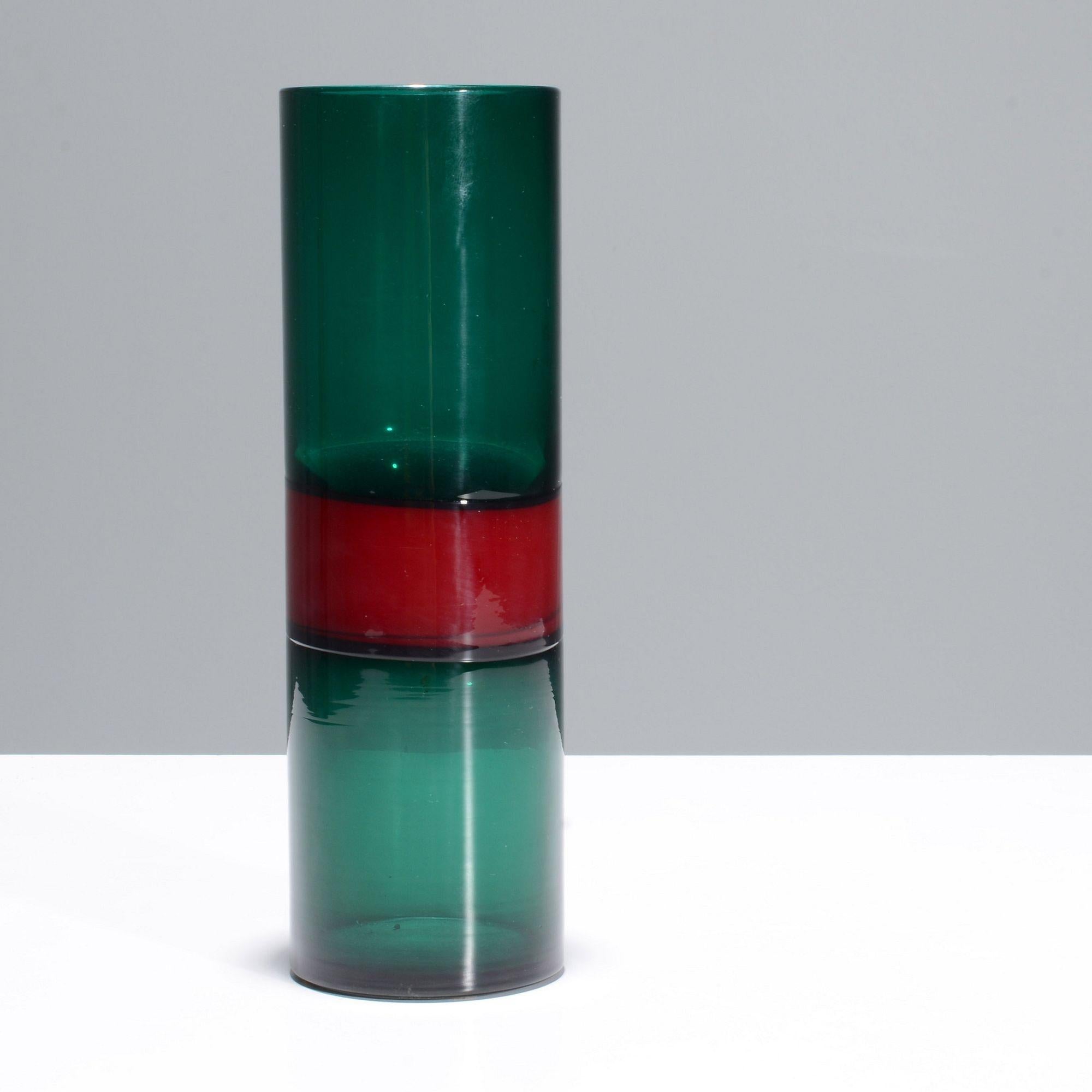 Italiano Fulvio Bianconi FASCE ORIZZONTALE Vase, Murano in vendita
