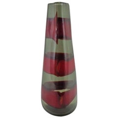 Fulvio Bianconi for Venini & C. Murano Glass "Fasce" Series Vase, 1951