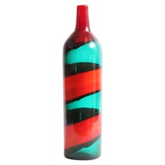 Fulvio Bianconi for Venini Fasce Orizzontale Bottle