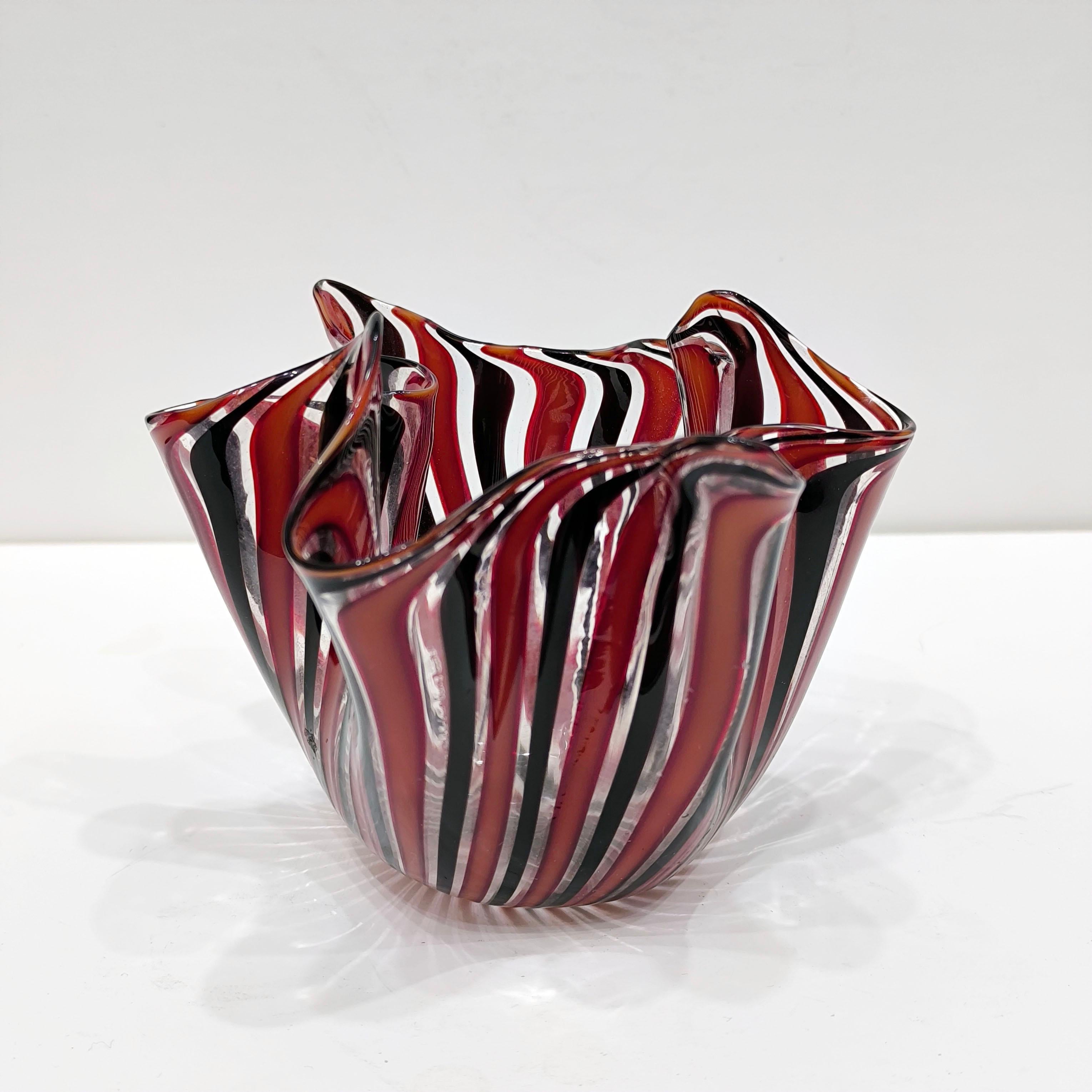 Hand-Crafted Fulvio Bianconi for Venini 