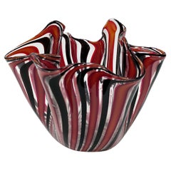 Jarrón "Fazzoletto" de Fulvio Bianconi para Venini, ca. 1950