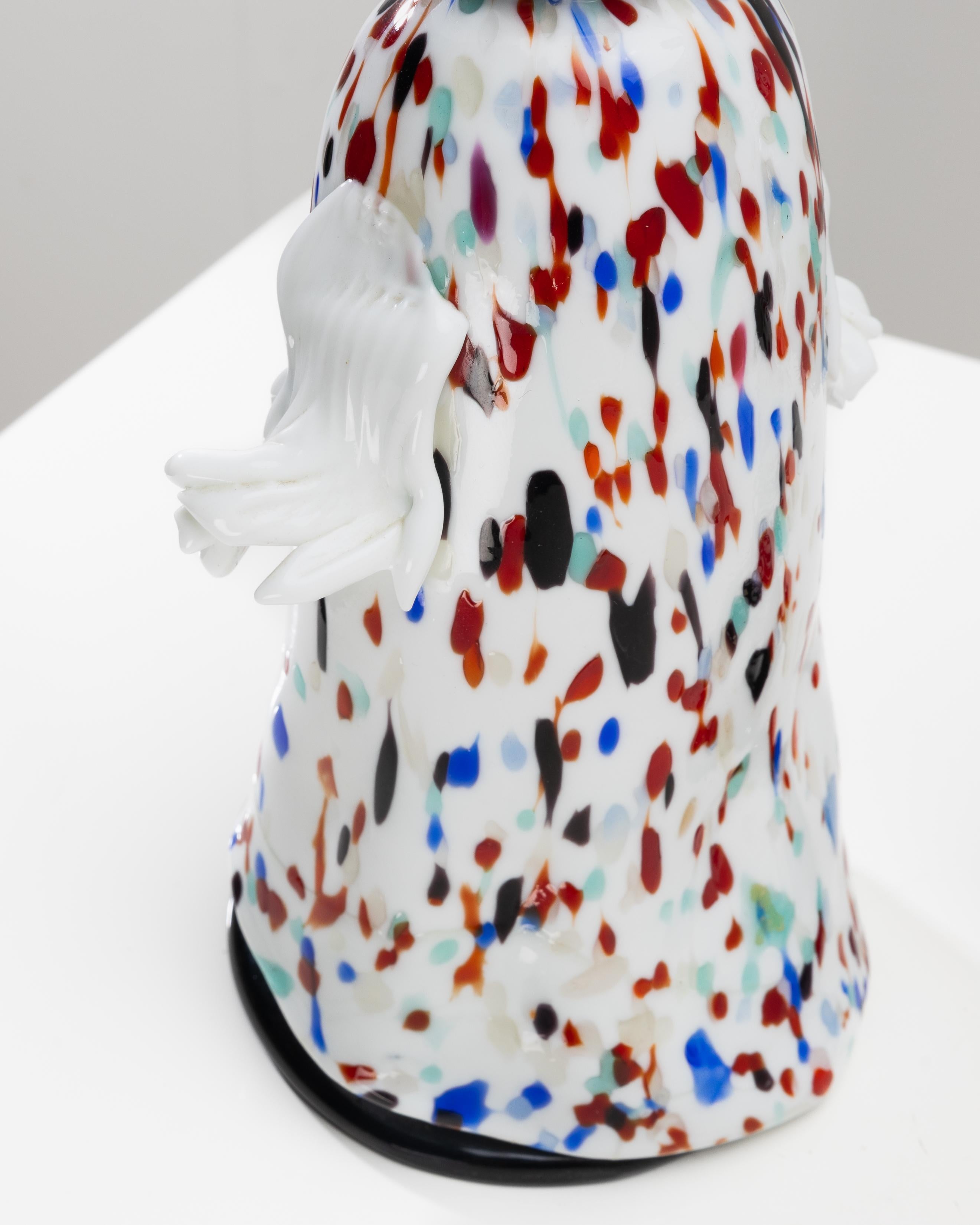 Pareja de figuritas Arlecchino y Arlecchina de Fulvio Bianconi, Venini Murano Vidrio artístico en venta