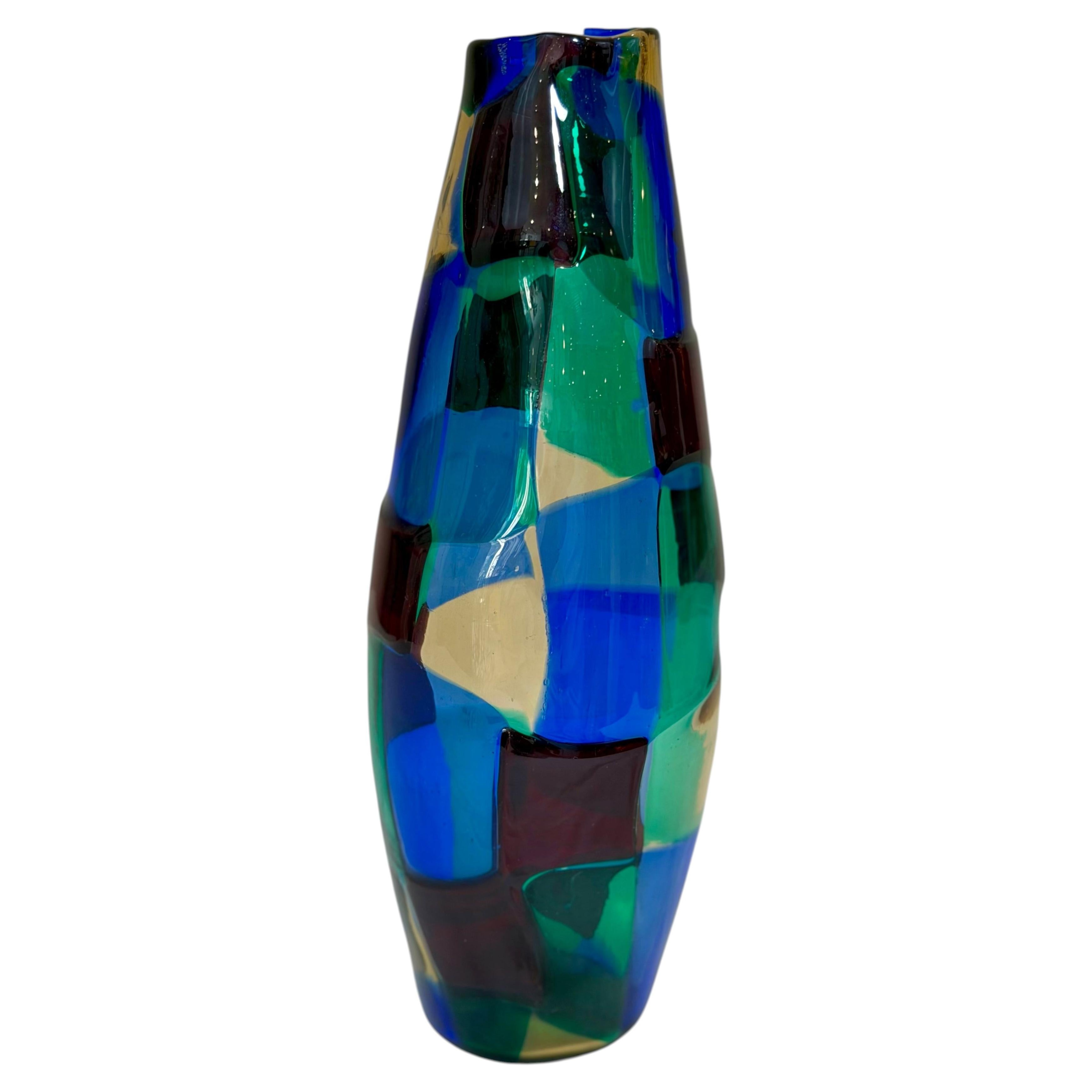Fulvio Bianconi per Venini, vaso “Pezzato”, Murano, 1950–51 CIRCA