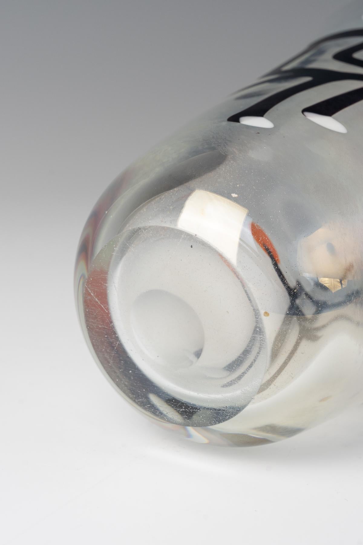 Metà XX secolo Fulvio Bianconi per Venini, Vaso, 