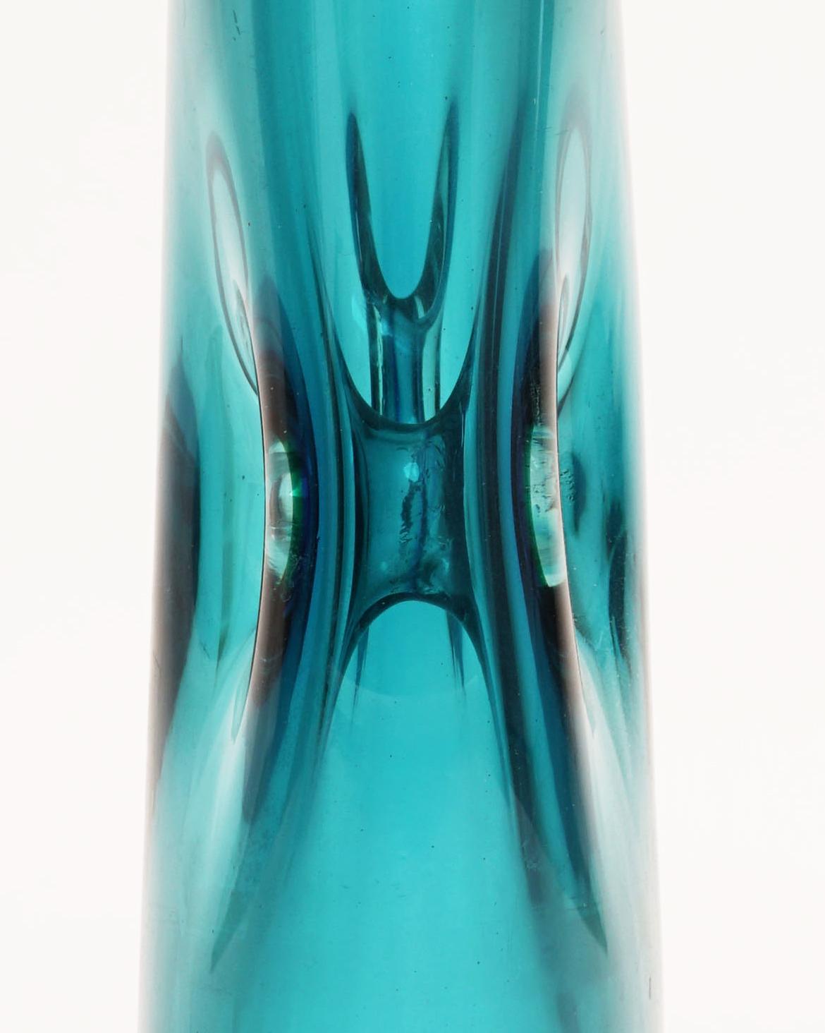 italien Vase en verre « Forato » de Fulvio Bianconi, 1951 en vente