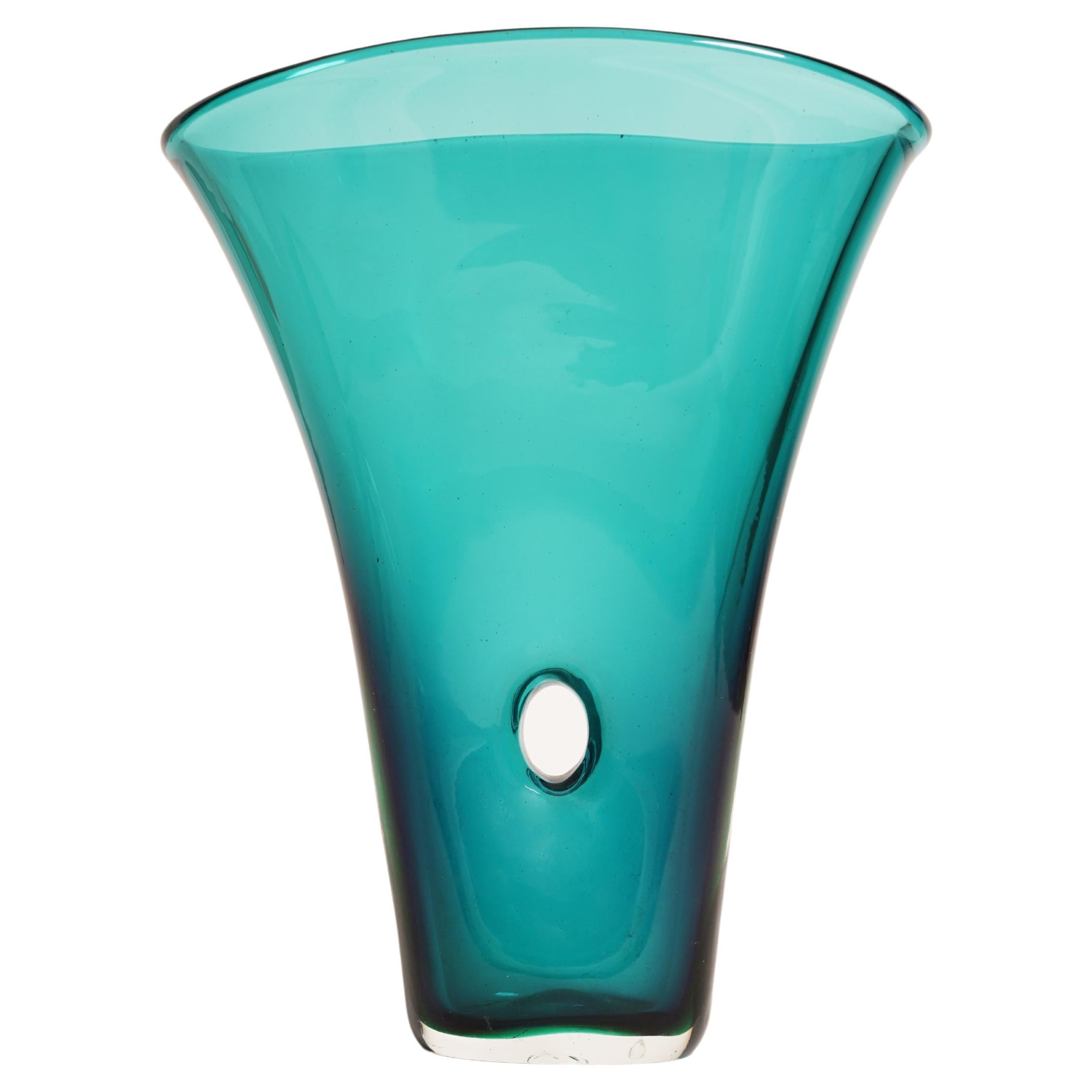 Fulvio Bianconi, "Forato" Glass Vase, 1951 For Sale