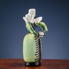 Fulvio Bianconi Glass Figurine, Venini 1950 circa