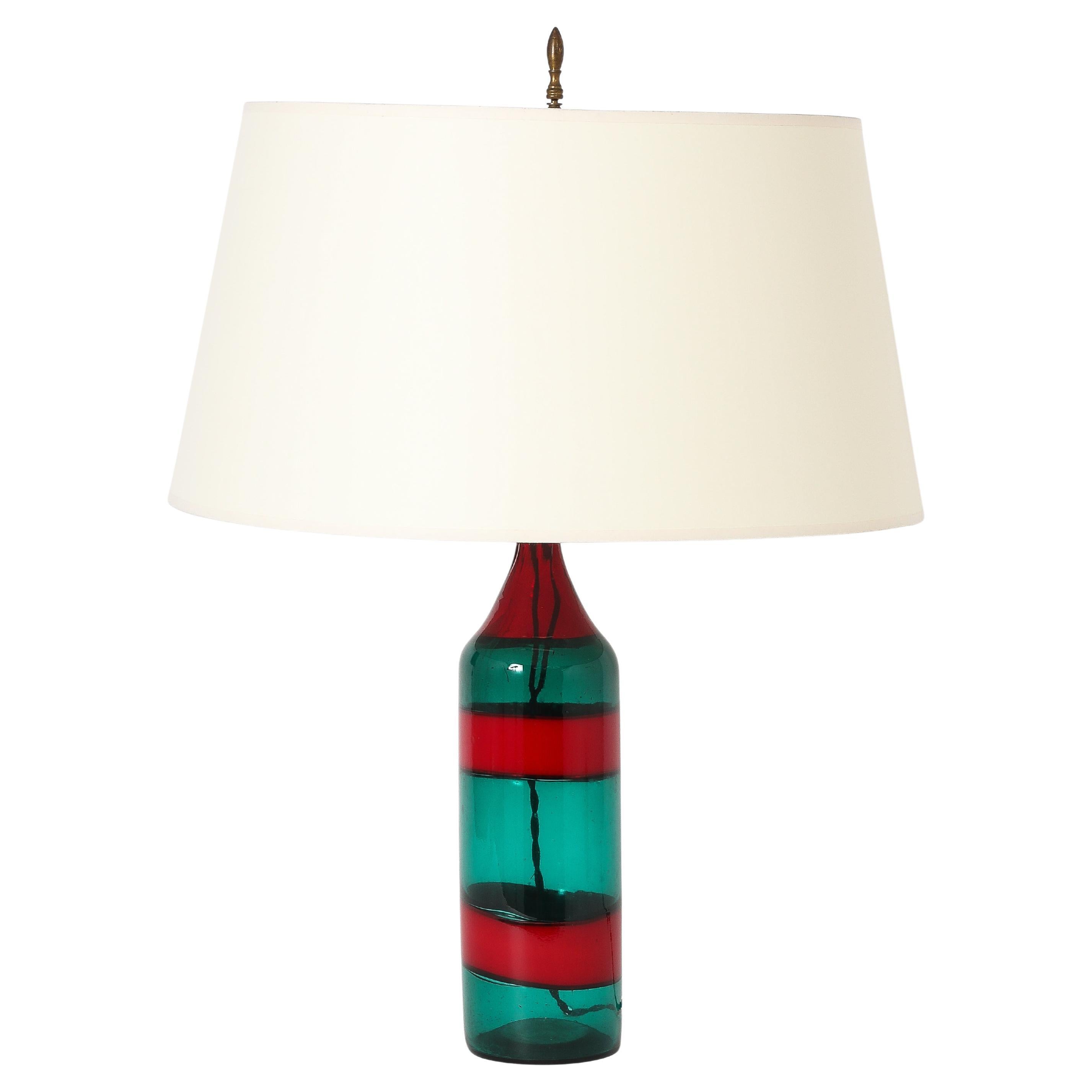 Fulvio Bianconi Lamp For Veninni, Italy 1950's