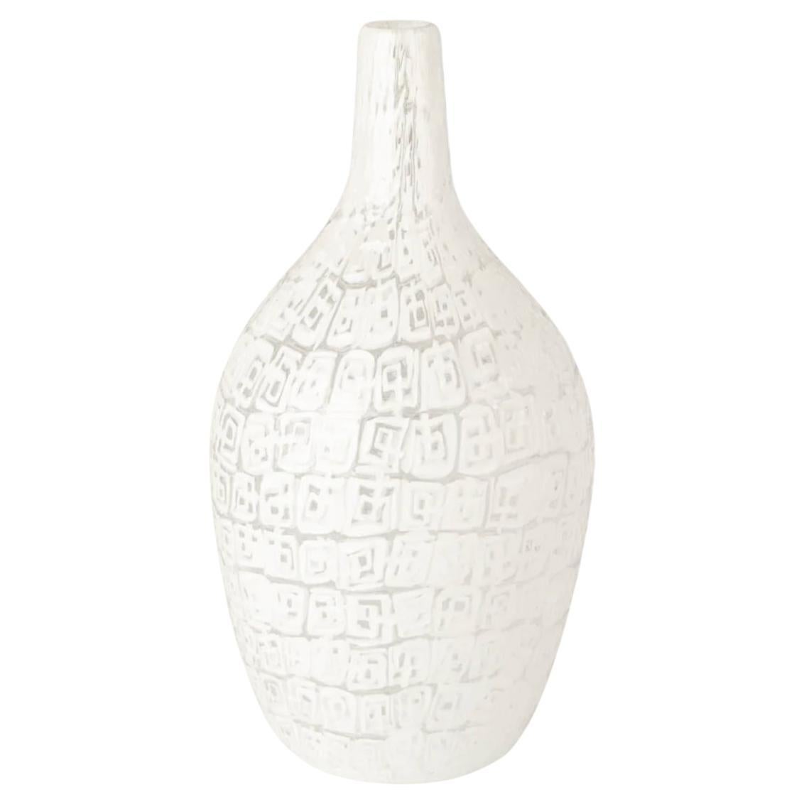 Fulvio Bianconi vaso di murrine ad acido firmato Venini 1953 in vendita