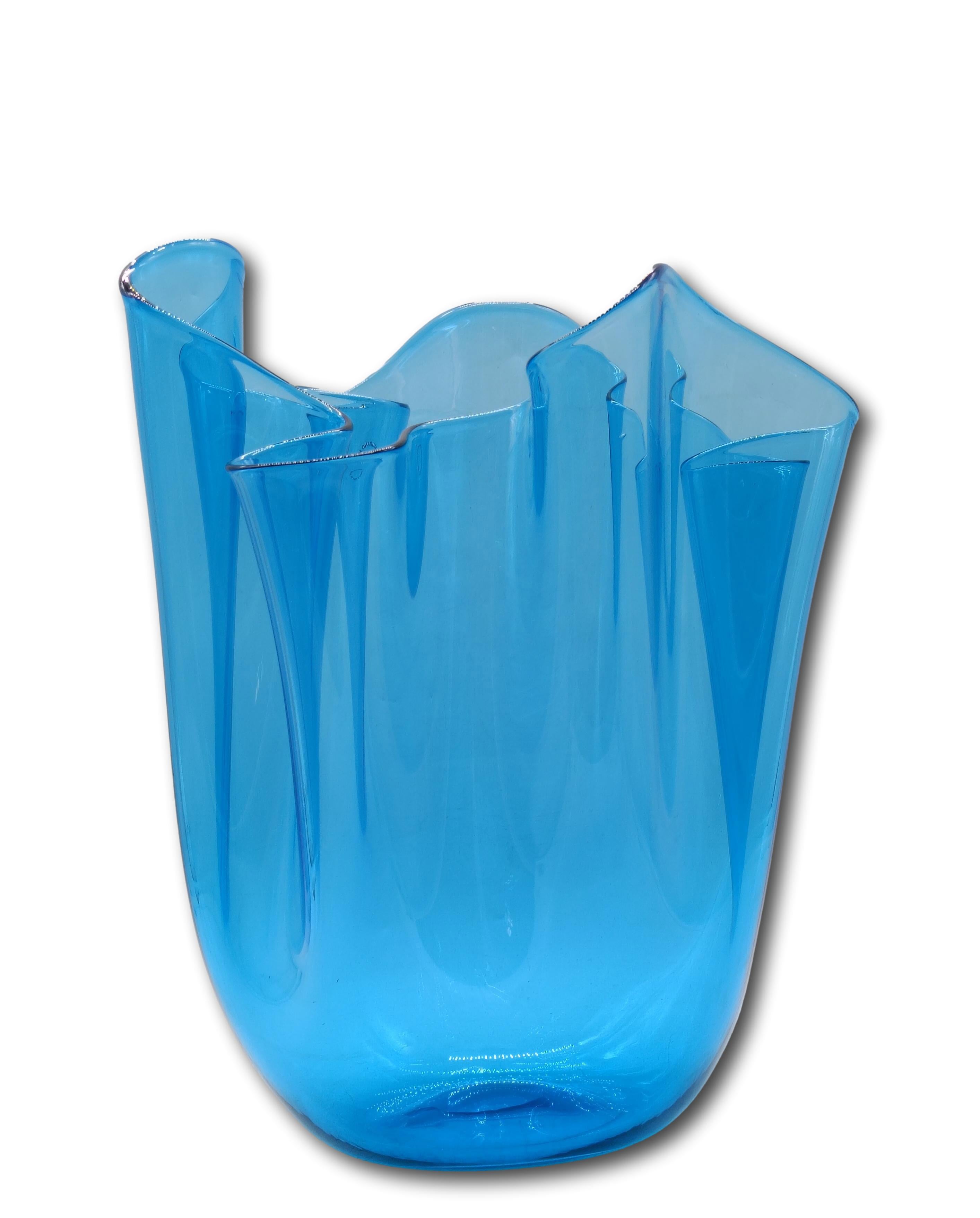 Italian Fulvio Bianconi per Venini  Vaso 