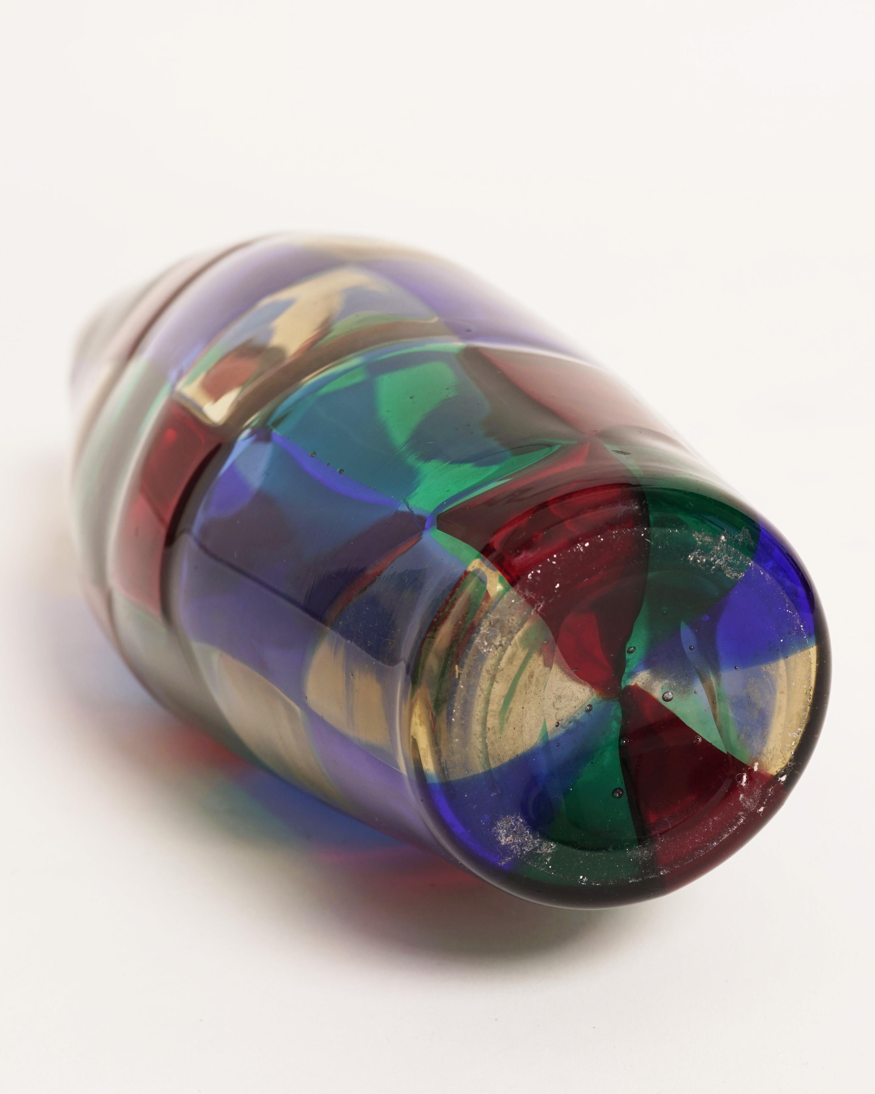 Italiano Fulvio Bianconi, Vaso di vetro 