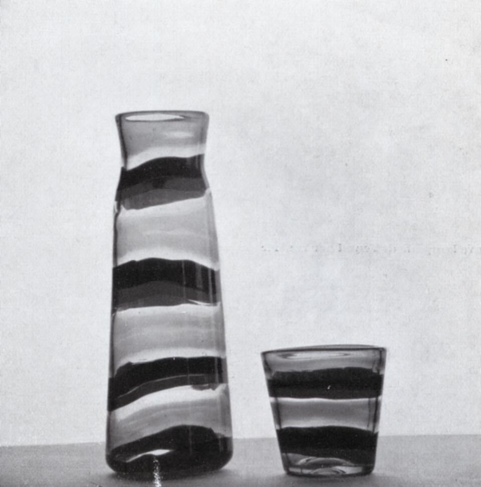 Mid-Century Modern Fulvio Bianconi Rare Monumental Fasce Orizzontali vase, model 3839 en vente