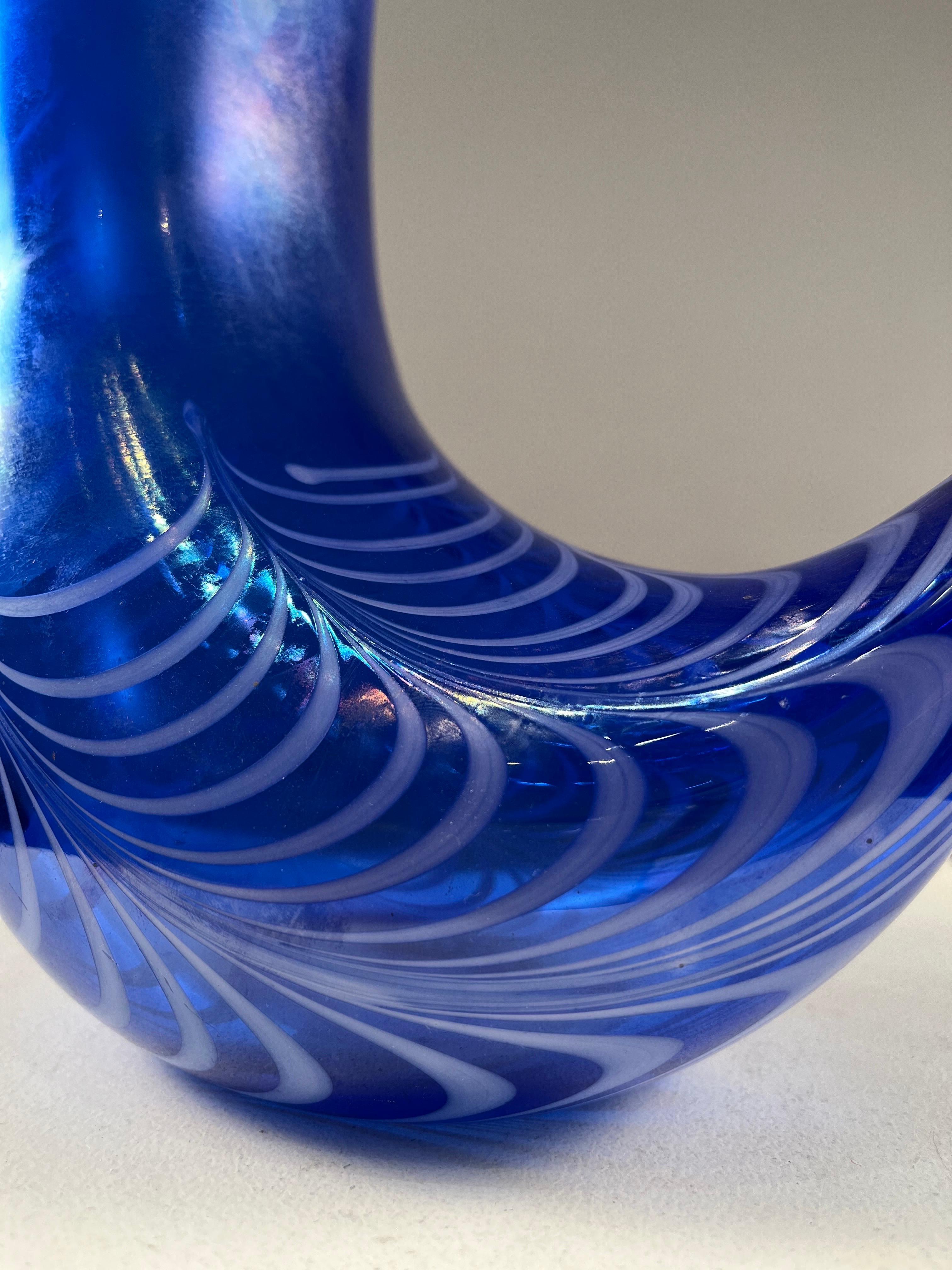 Vase Sirena attribué à Fulvio Bianconi Bon état - En vente à SAINT-OUEN-SUR-SEINE, FR