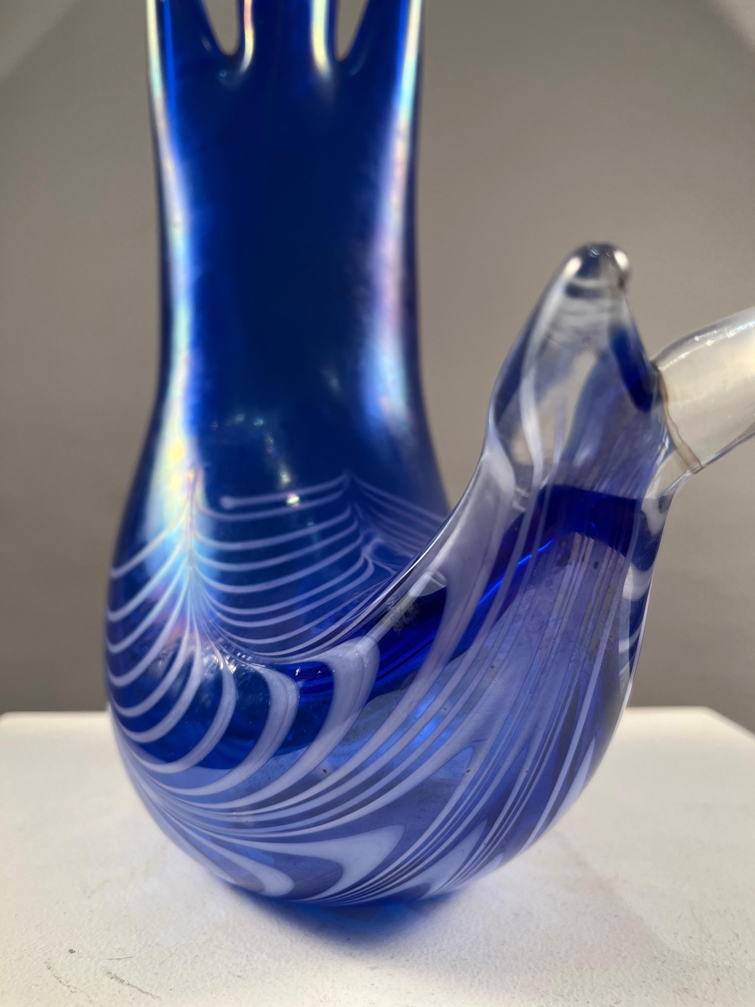 Milieu du XXe siècle Vase Sirena attribué à Fulvio Bianconi en vente