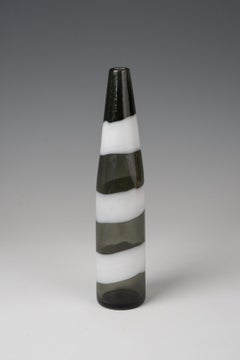 Fulvio Bianconi, vase "horizontale fasce". by Venini