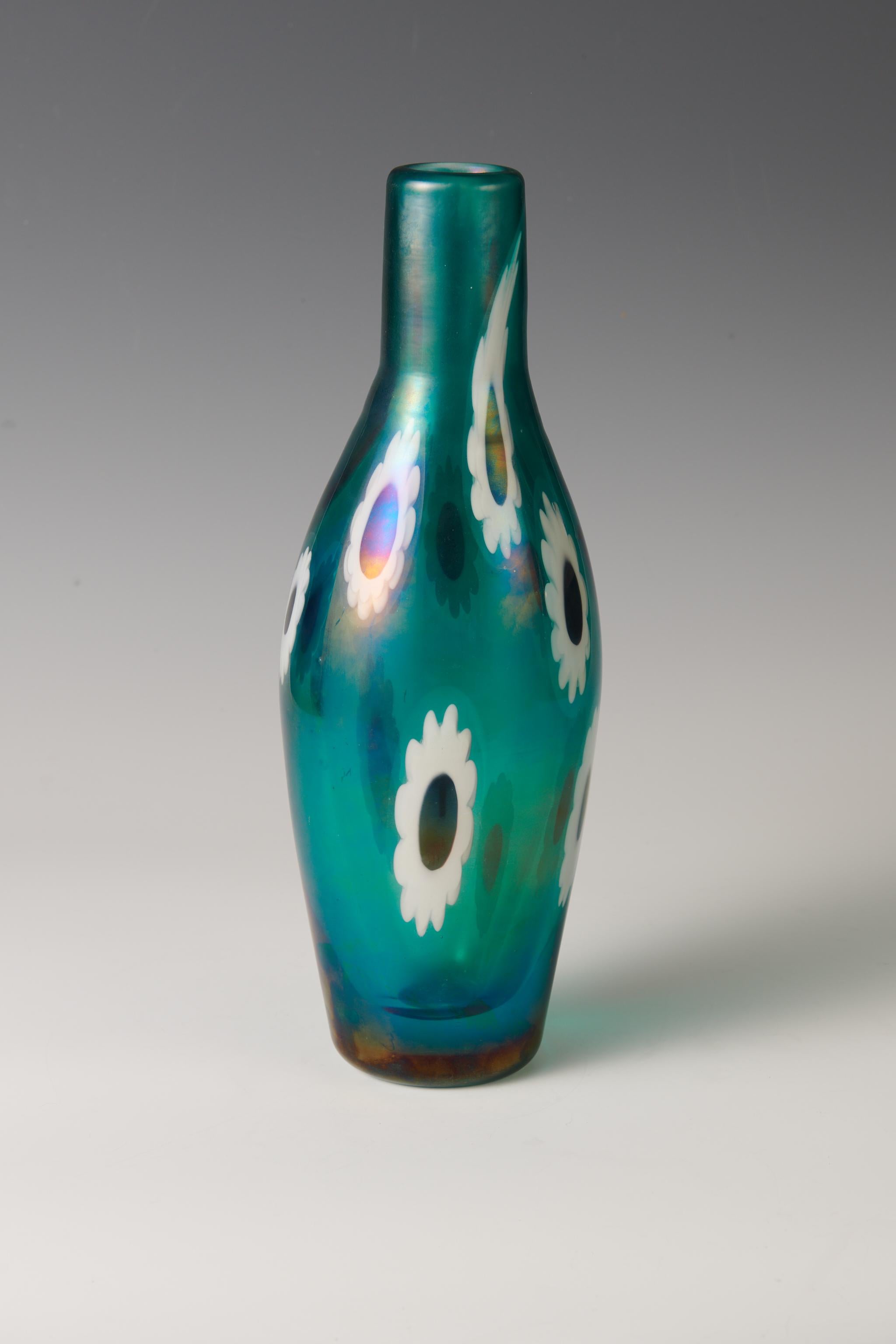 Italian Fulvio Bianconi Venini con Fiori 1951  Vase 'A fiori', 1951 For Sale