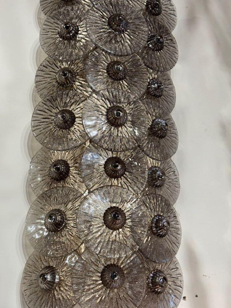 XXIe siècle et contemporain Appliques à disque de fumée en vente