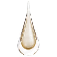 Fume Drop Vase - Murano Glass
