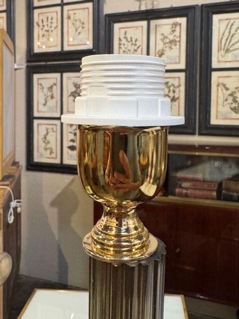 Fume Murano Glas Glühbirne Form Lampen im Zustand „Gut“ im Angebot in Dallas, TX
