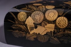 Chinkin Dandelion Lacquer Box