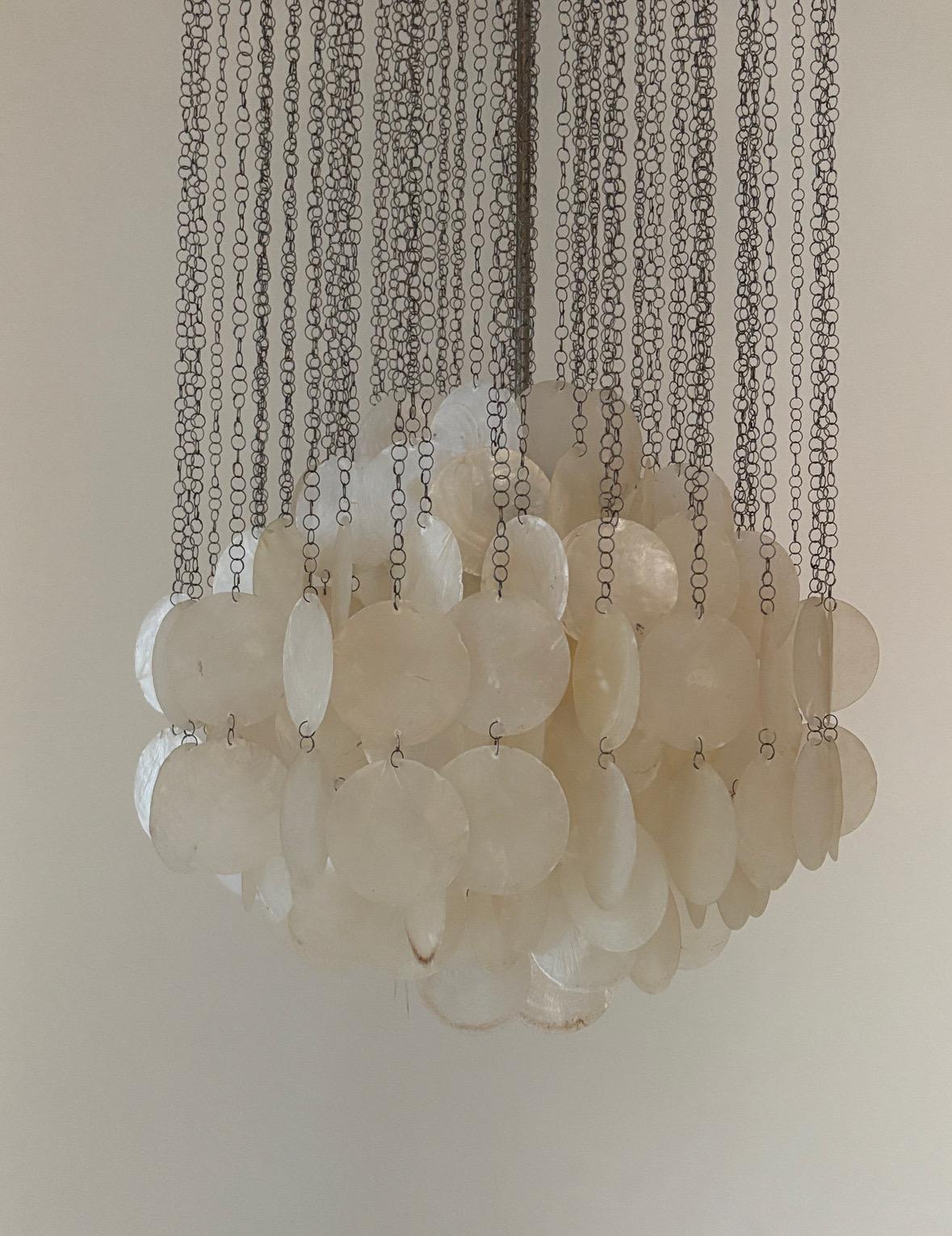Lampada a sospensione Fun 4DM di Verner Panton per Lüber, 1964 Svizzera in vendita 5
