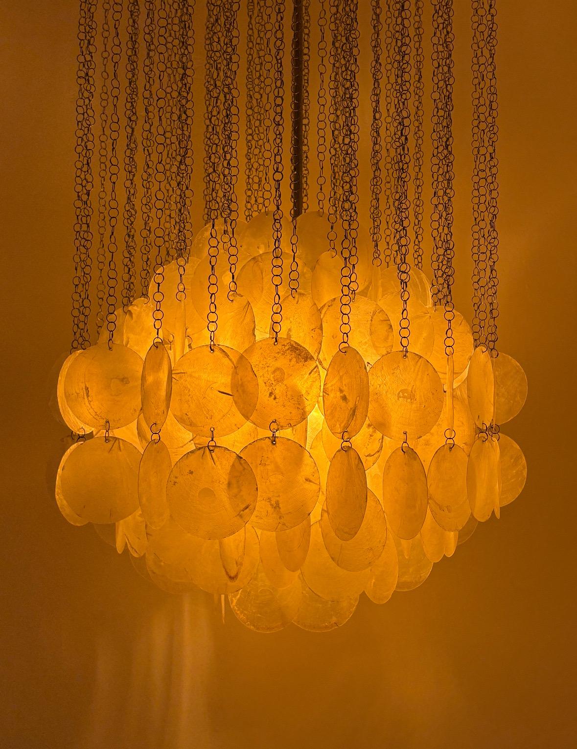 Lampada a sospensione Fun 4DM di Verner Panton per Lüber, 1964 Svizzera in vendita 3