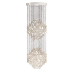 Fun 5DM Seashell Pendant Light by Verner Panton
