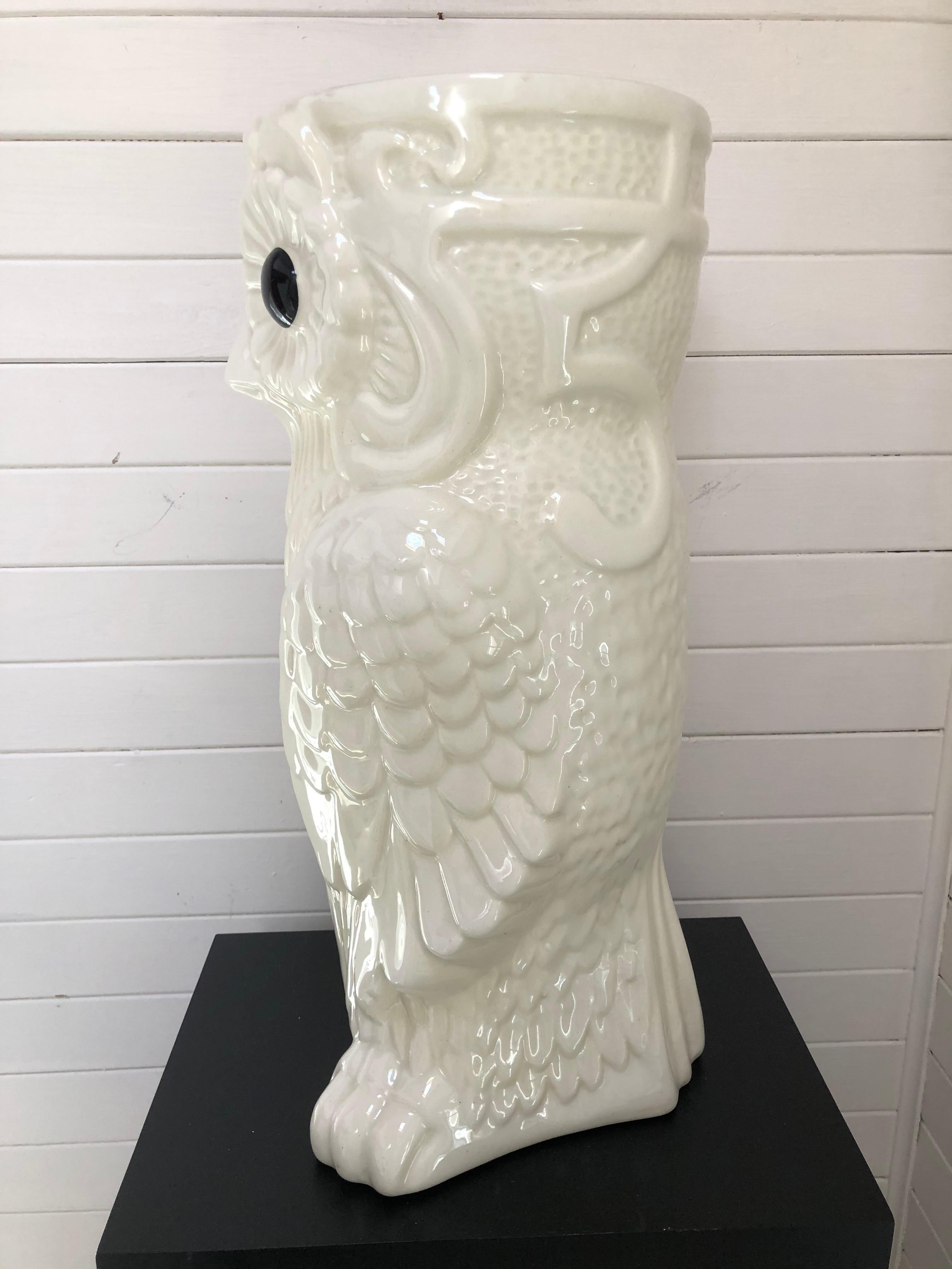 vintage ceramic owls
