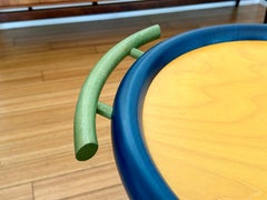 Fun Colors Occasional Wood Cart Pietro Manzoni