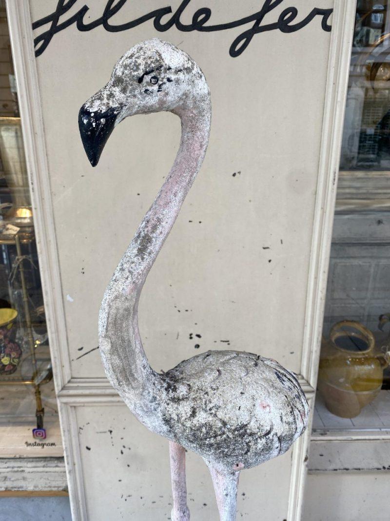 Fun Flamingo Statue 1970s France In Good Condition For Sale In Copenhagen K, DK