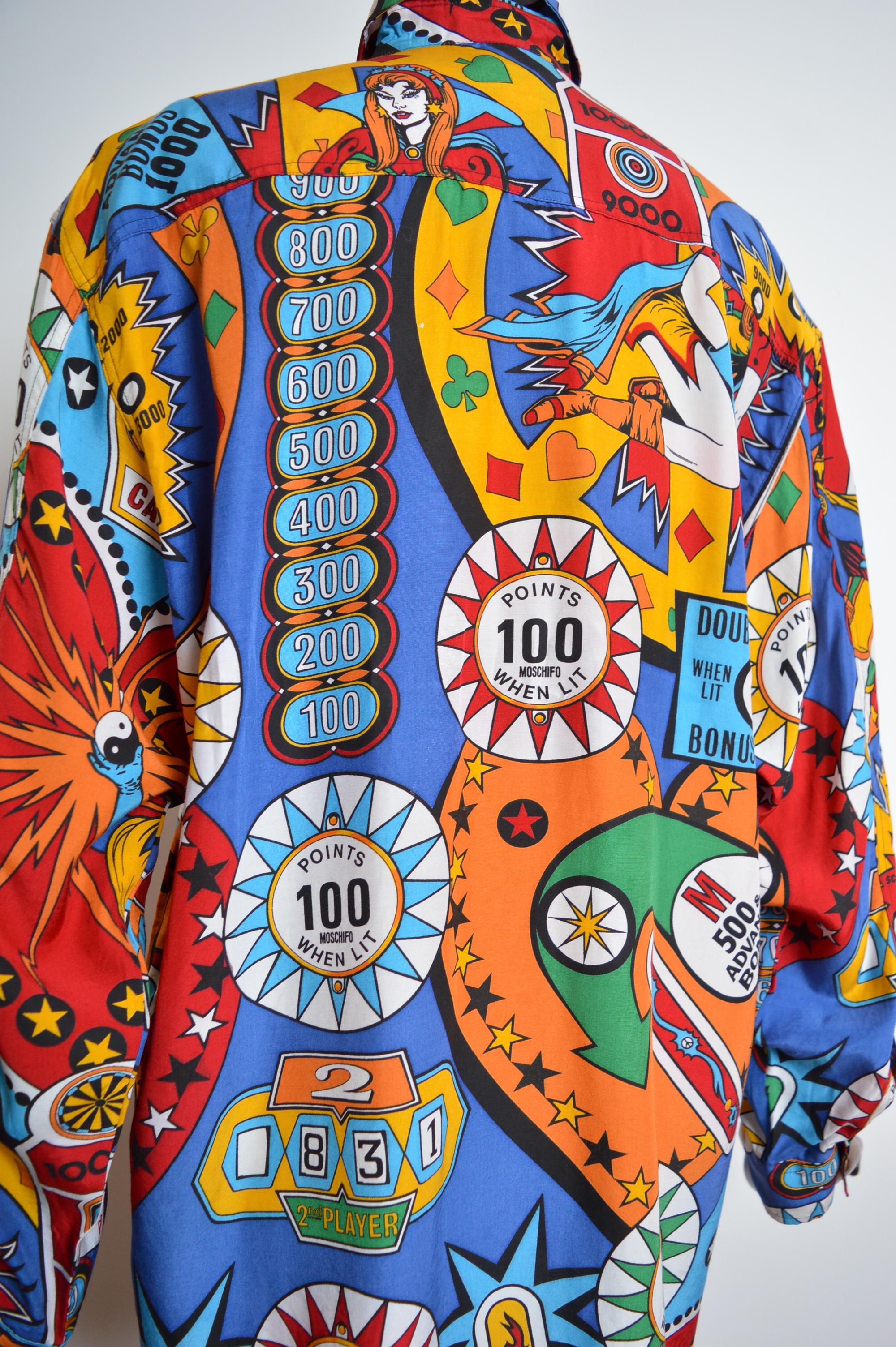Moschino Cartoon Las Vegas Casino Pinball des années 1990 en vente 5