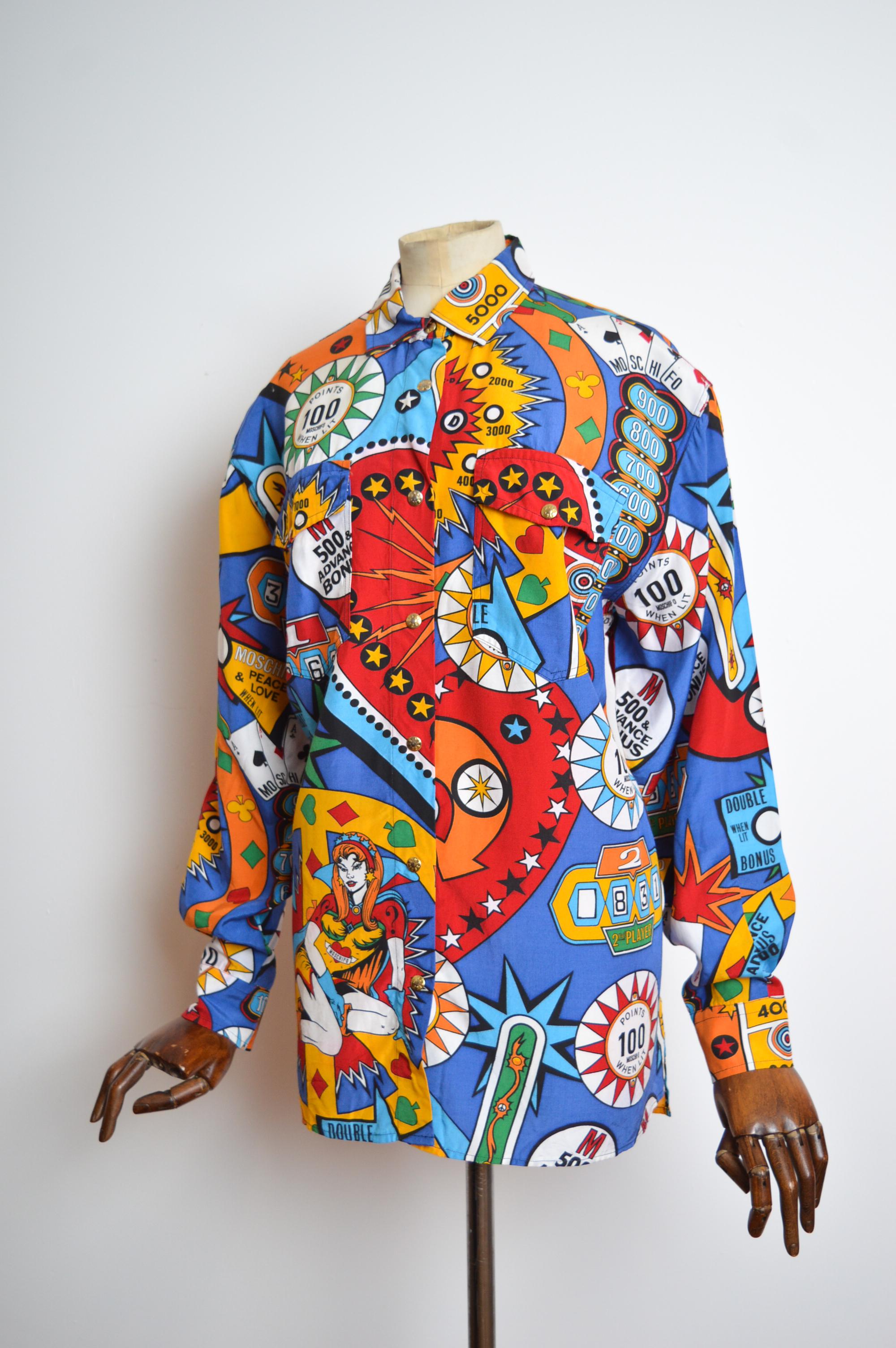 Moschino Cartoon Las Vegas Casino Pinball des années 1990 en vente 7