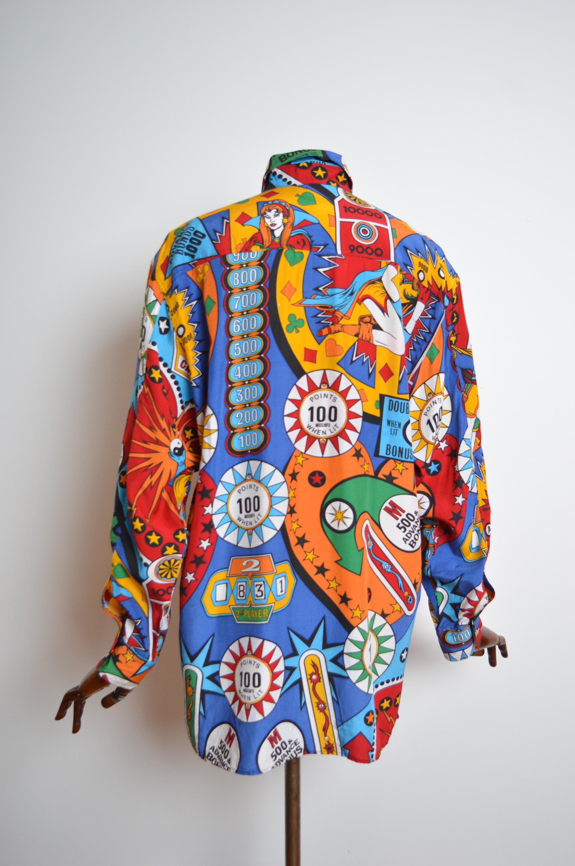 Moschino Cartoon Las Vegas Casino Pinball des années 1990 en vente 2