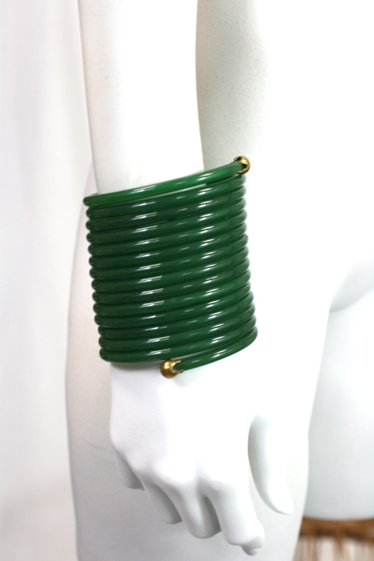 Fun Spun Nylon Slinky Bracelet For Sale 1
