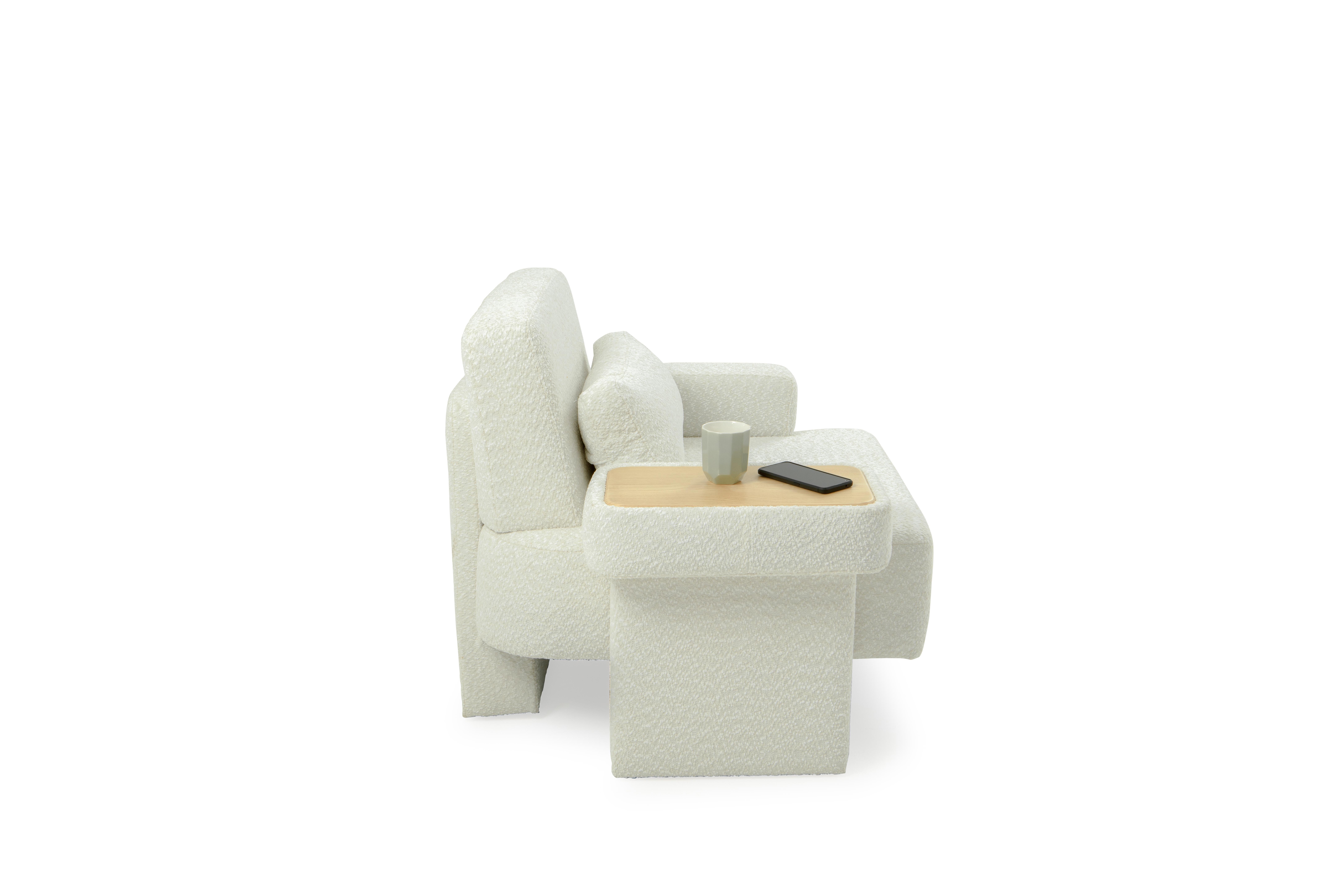 Funcional Armchair, Velvet Armchair, Comfy Armchair For Sale 1
