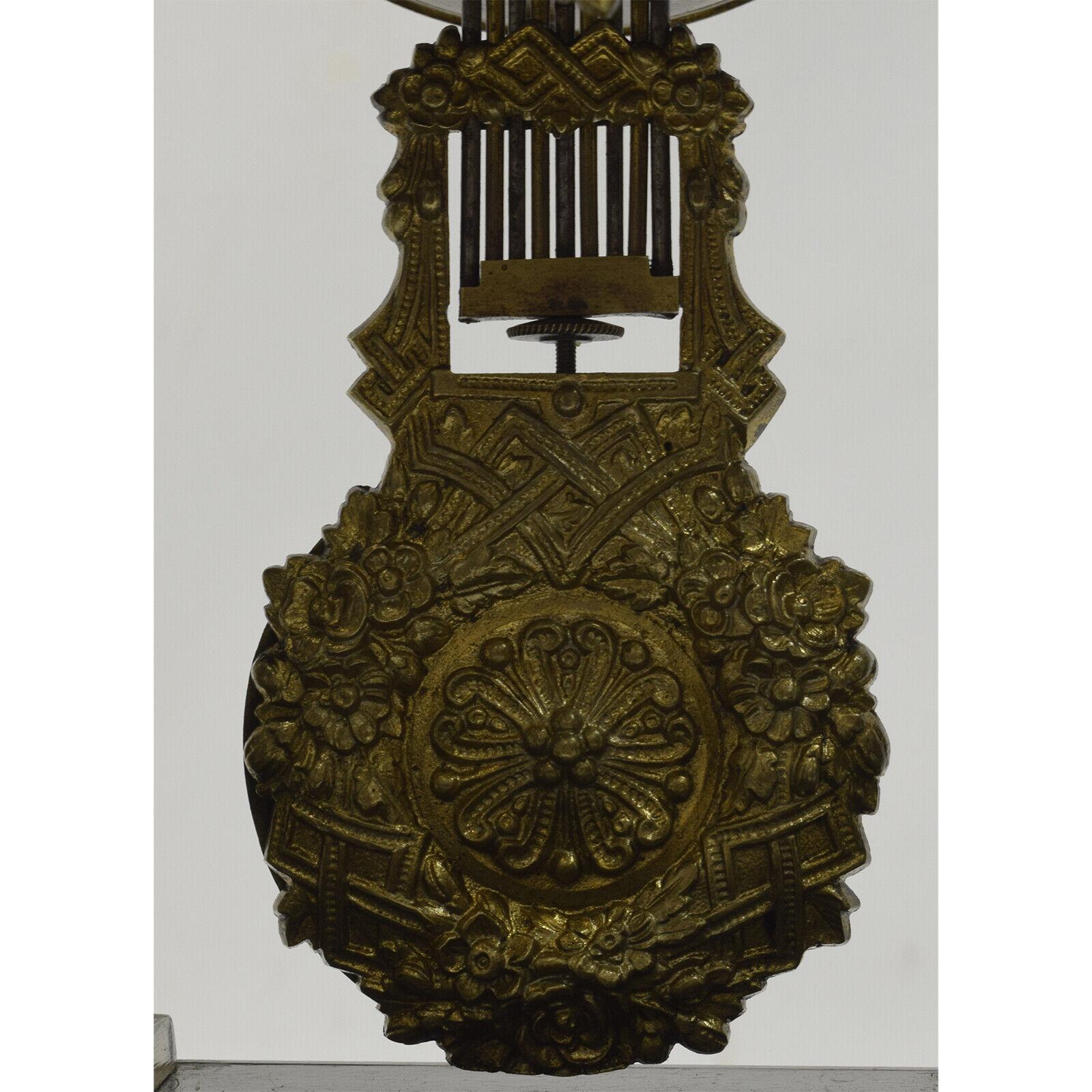 Functional 19th Century S.Marti Column Clock - 46 Cm - 1G06 For Sale 5
