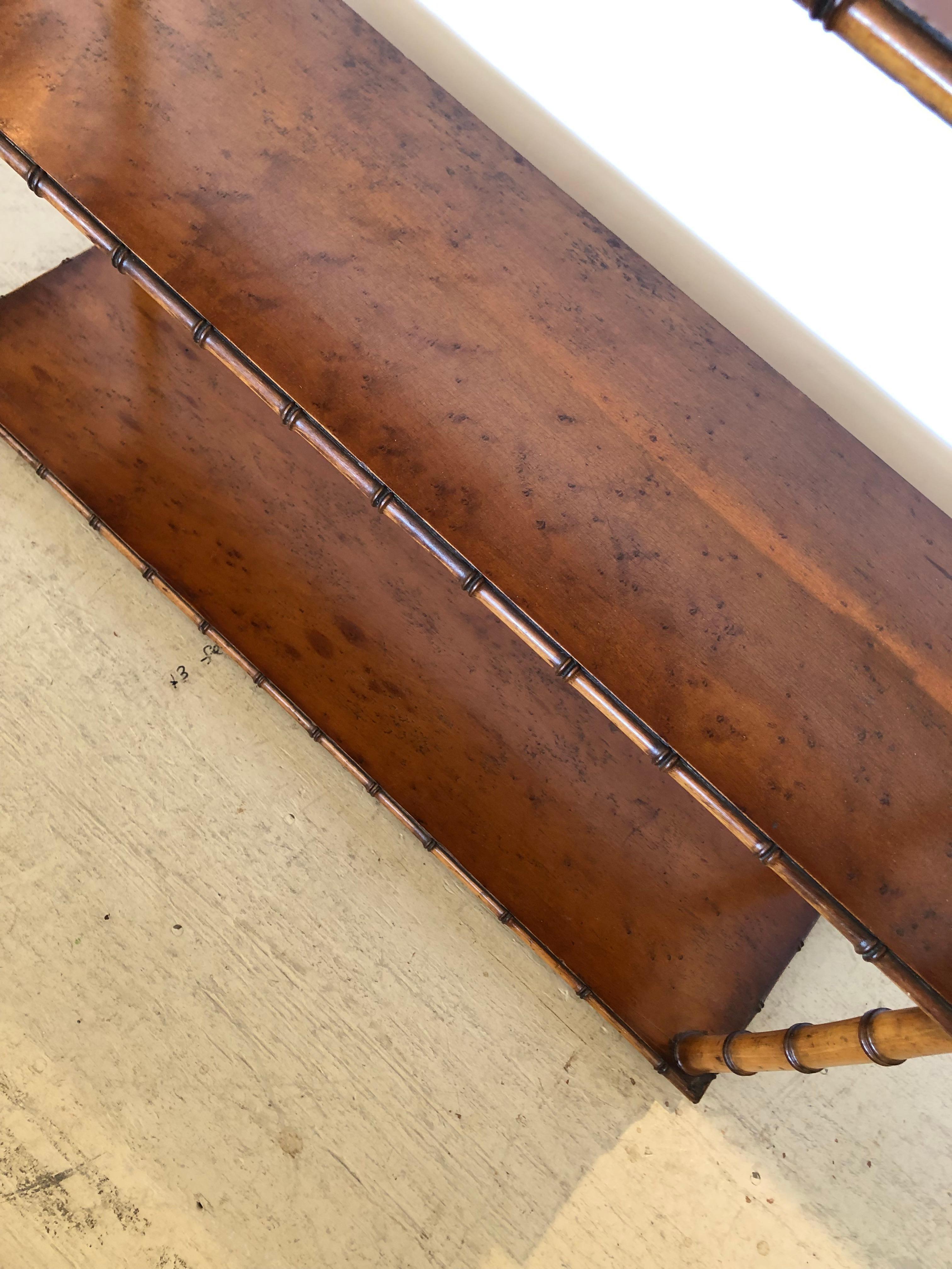 wall shelf bamboo