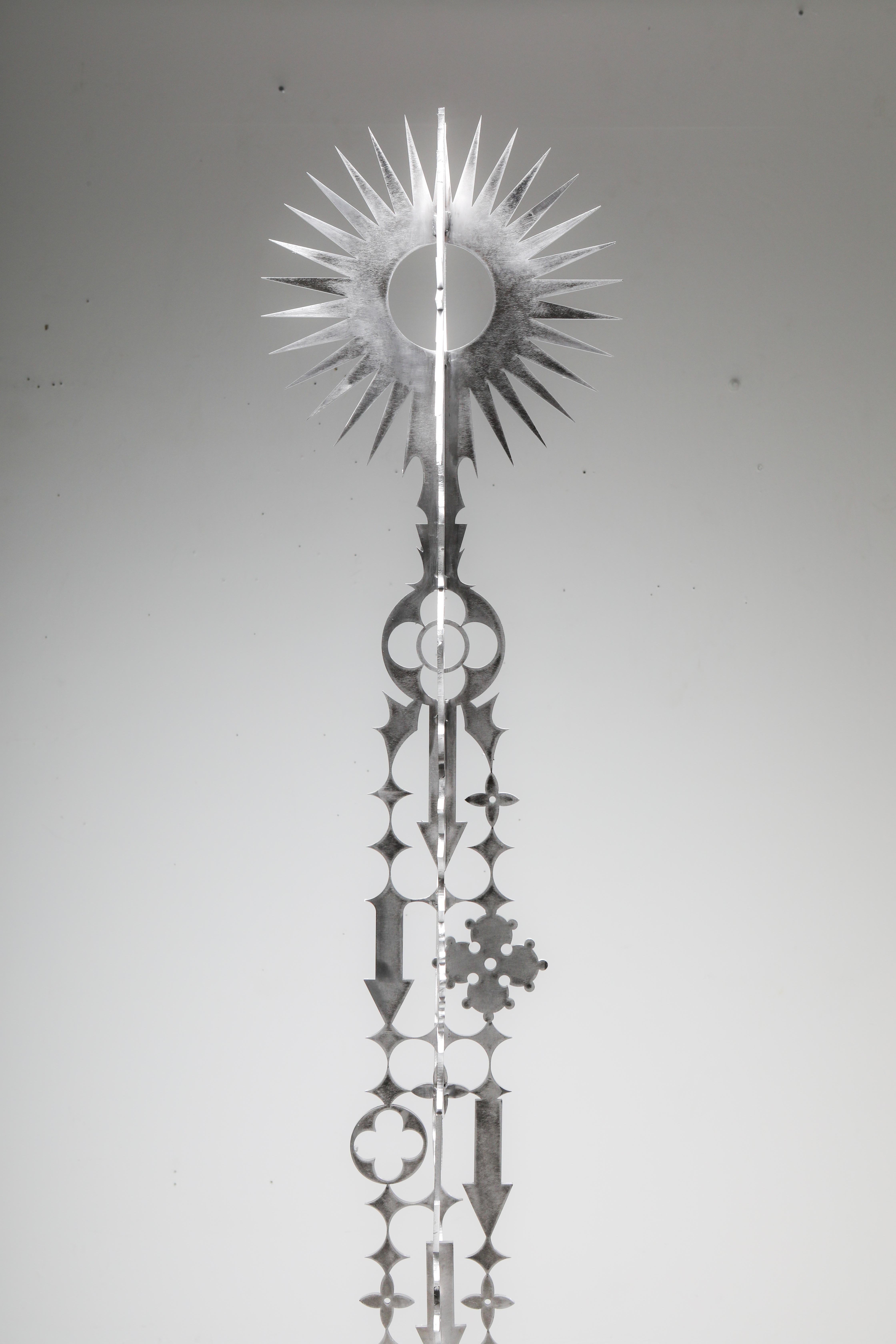 Modern 'Ornamentum 3' 6mm Lasered Aluminium Sculpture Orson Van Beek & Quinten Mestdagh For Sale