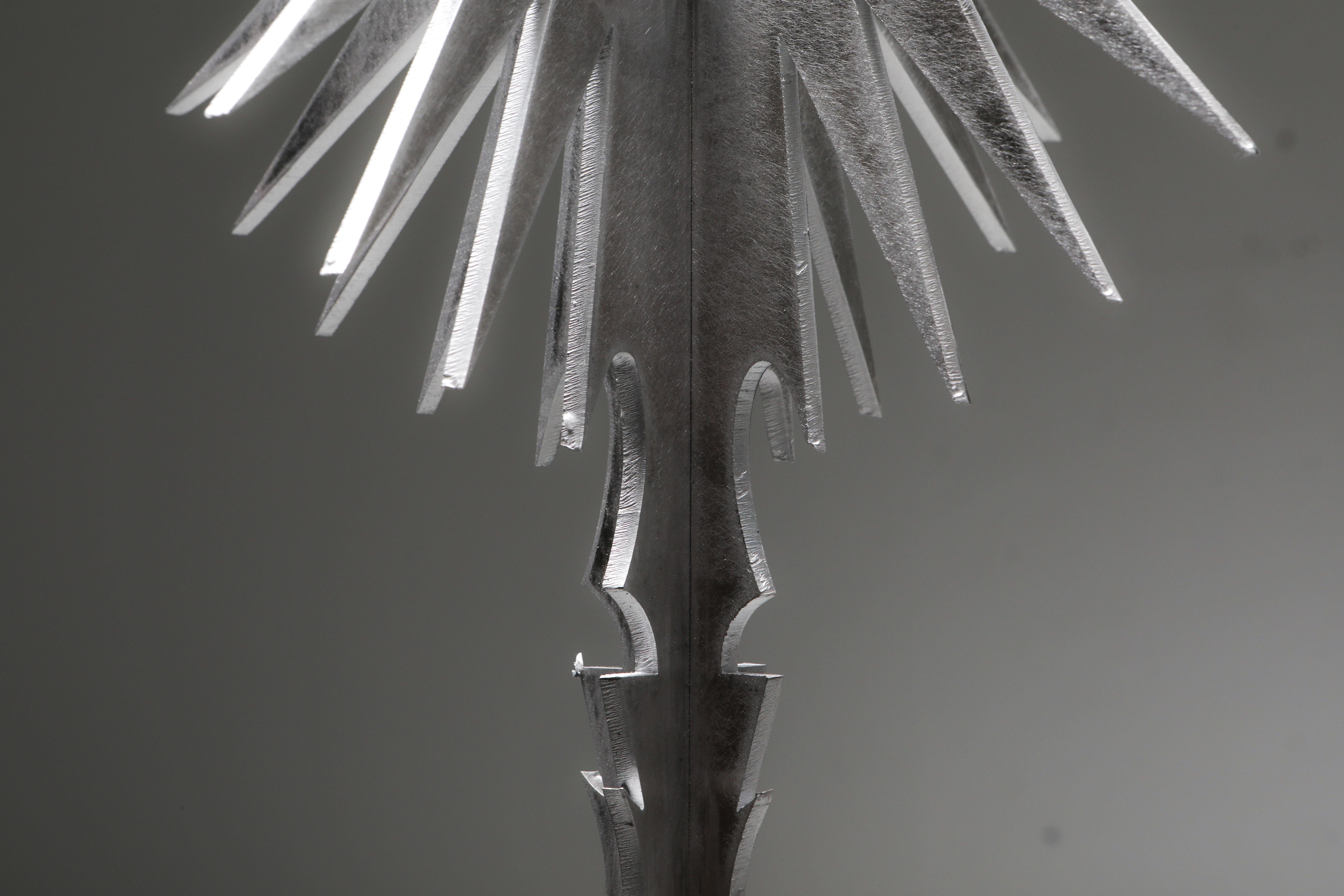 Contemporary 'Ornamentum 3' 6mm Lasered Aluminium Sculpture Orson Van Beek & Quinten Mestdagh For Sale