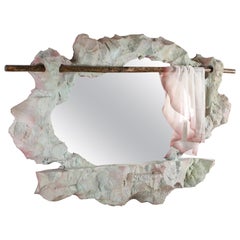 Functional Art Wall Mirror 'Littoral Crave' by Touche-Touche