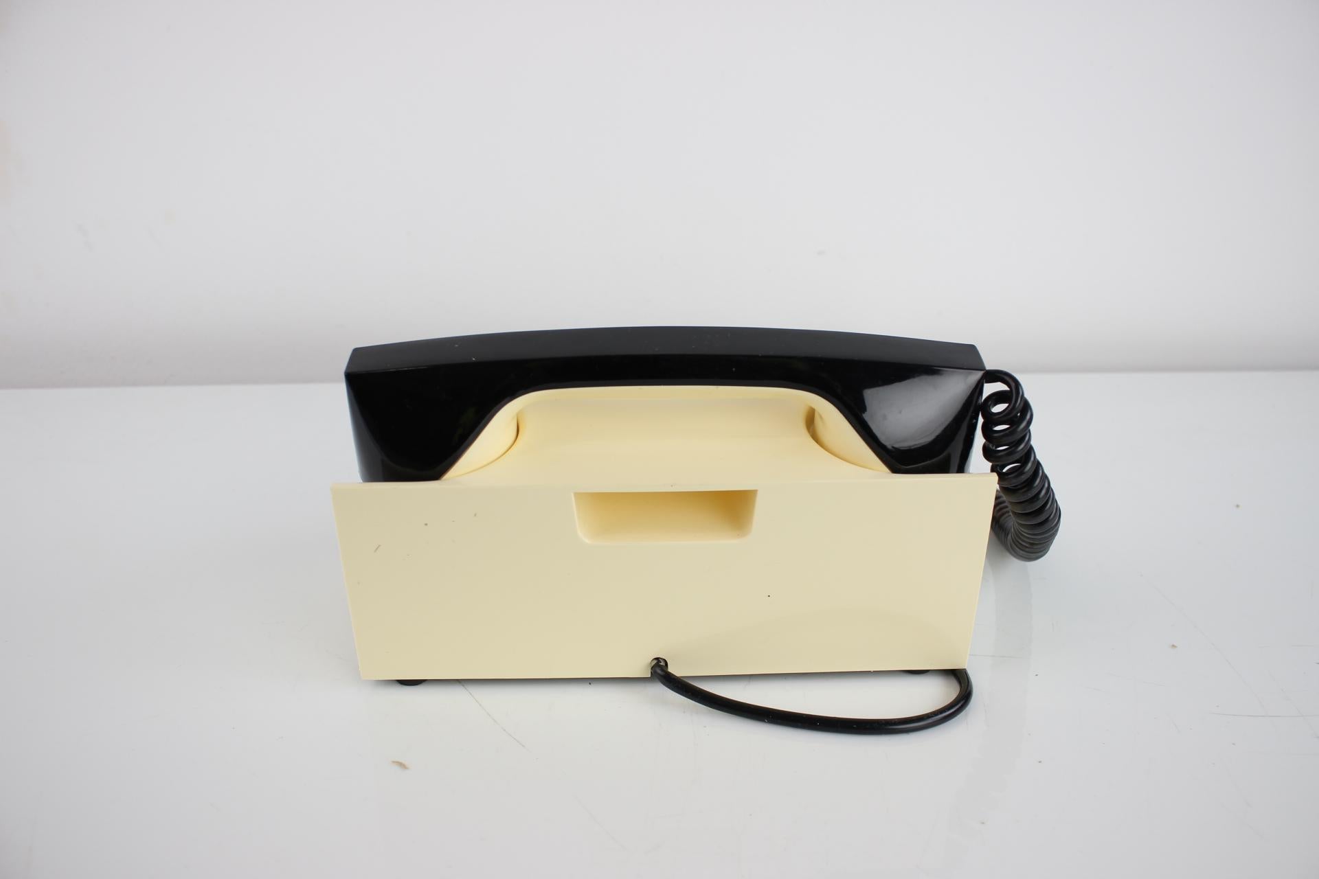 Mid-20th Century Functional unused phone in top condition, Tesla T65H 1969, Czech Republic For Sale