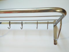 Functionalism, Bauhaus Wall Rack Coat, 5 Hooks, 1930s