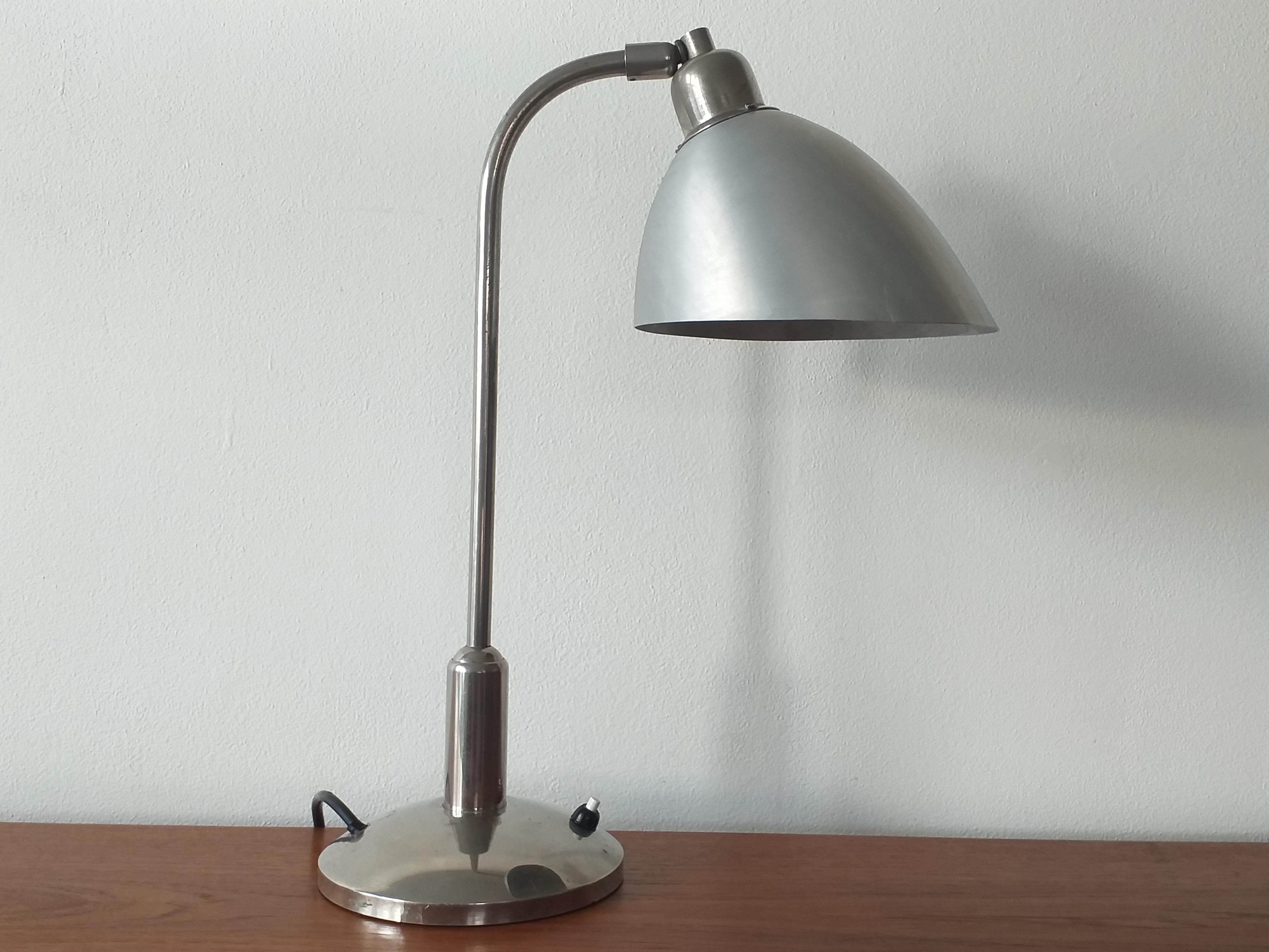 Functionalism Table Lamp Designed by Franta Anyz, Bauhaus, 1930s 5