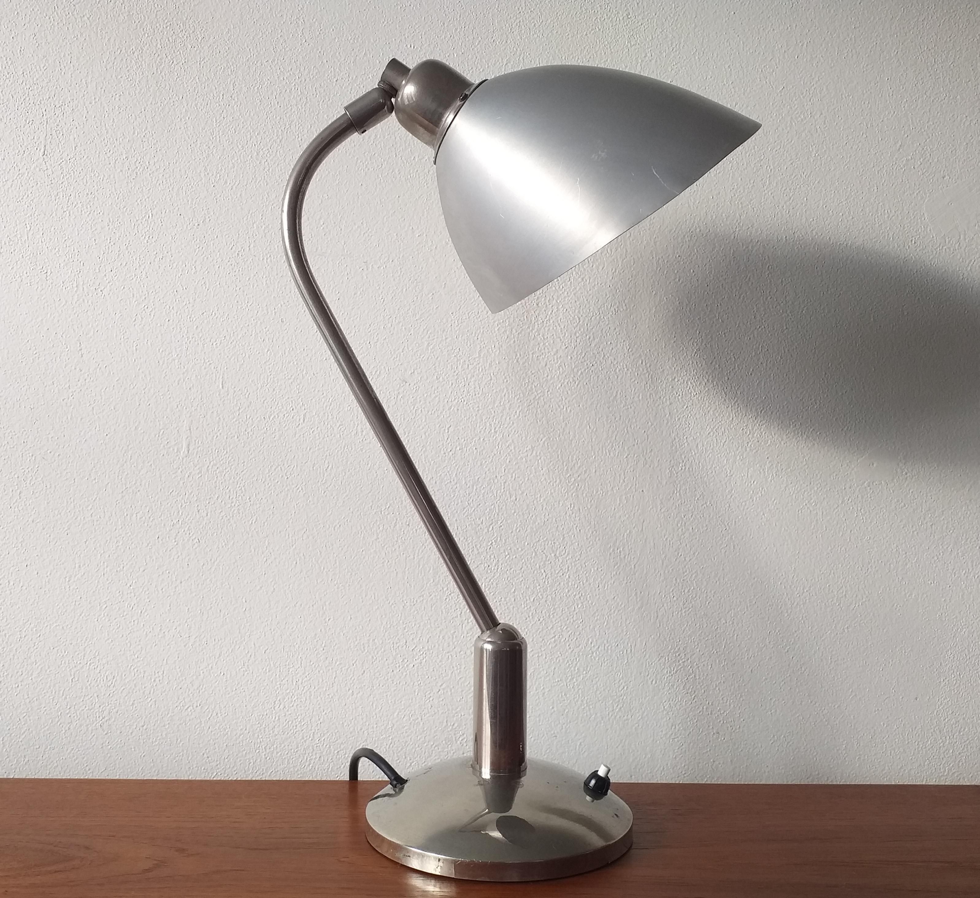 - Iconic and rare type 
- Adjustable
- For Krasna Jizba
- Art Deco, Bauhaus, Functionalism.