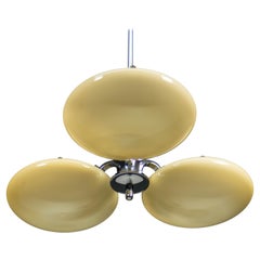 Functionalist 3-Flamming Chandelier, 1930s
